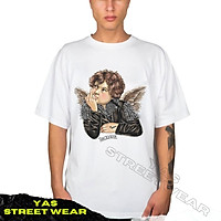 Áo thun tay lỡ form rộng STREETWEAR phông unisex nam nữ, áo thun cotton100% phong cách streetstyle HÌNH IN KO TRÓC