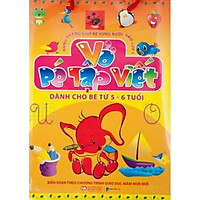Bộ Túi Vở Bé Tập Viết Dành Cho Bé Từ 5 - 6 Tuổi (Bộ 4 Cuốn)