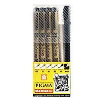 Bộ Bút Vẽ Truyện Tranh Sakura Pigma Comic Basic Drawing (6 Cây)
