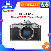 Combo Máy Ảnh Nikon Z FC + Kit 16-50mm F3.5-6.3 VR Natural Gray - Hàng Chính Hãng (Tặng Thẻ 32GB)