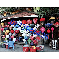 Đèn lồng hội an đèn lồng vải may thủ công hội an chịu được mọi thời tiết