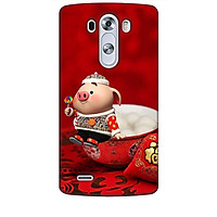 Ốp lưng dành cho điện thoại LG G3 Heo Ăn Kẹo