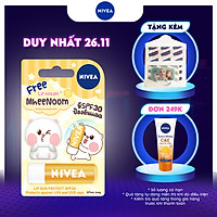 Son Dưỡng Môi Chống Nắng Nivea Lip Sun Protect SPF30 - Tặng Kèm Ốp Son - 85133