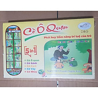Bộ Đồ Chơi Dân Gian Nhiều món trong 1 - Ô Ăn Quan , Ca rô , Cá ngựa ...