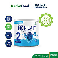 Sữa non Monilait số 2 60 gói - Bé tiêu hoá tốt, miễn dịch khoẻ