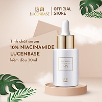 Tinh chất serum 10% niacinamide LUCENBASE kiềm dầu, giảm thâm, sáng da 30ml