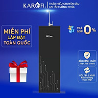 Máy lọc nước 9 lõi lọc hàng chính hãng Karofi Livotec 510, Màng RO 100 GPD Hàn Quốc