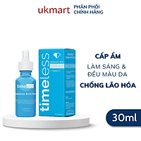 Serum Timeless HA + Vitamin C Cấp Ẩm, Làm Sáng Da 30ml Hyaluronic Acid Vitamin C Serum