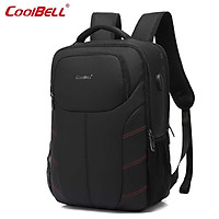 Balo Laptop 15 6 inch - Balo Đi Học Chính Hãng Coolbell CB - 8211 Siêu Bền,Dày,Chắc Chắn và Nhiều Ngăn