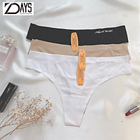 Combo 3 quần lót nữ, quần lót su đúc trơn lọt khe không viền sexy