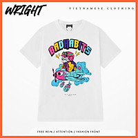Áo Phông Nam Skullplane Áo Thun Bad Habits Trẻ Trung Cá Tính Hot Trend Ulzzang Phong Cách Hàn Quốc