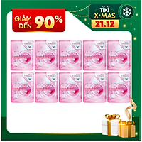 Combo 10 Túi Mặt nạ giấy -Mặt nạ dưỡng da chiết xuất từ Collagen 3W Clinic Hàn Quốc 23mlx10