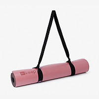 Keep yoga mat fitness mat double odorless environmentally friendly non-slip yoga beginner 5mm black