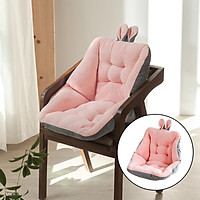 Chair Cushion Seat Patio Office Chair Seat Stuffed Cotton Cushion Pink
