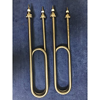 Thanh nhiệt U kép 25cm có chân nối dài, Còng gia nhiệt dạng chữ U kép có chân dài