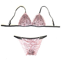HISEXY Mã B137 Set Đồ Lót Bralette Ren Cao Cấp Thiết Kế Gọng Mỏng Kiểu quần T (Kèm Ảnh Thật)