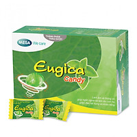 Kẹo thảo dược Eugica giảm ho và đau rát họng hiệu quả - Hộp 100 viên