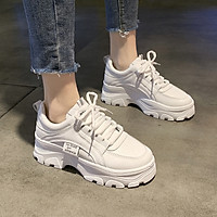 Giày Sneaker đế dày siêu nhẹ thoải mái thời trang cho nữ
