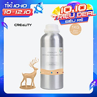 Original Creality 3D Máy in nhựa cứng + LCD tiêu chuẩn 90D Độ cứng 405nm Chai nhôm Chất liệu in lỏng Thích hợp cho dòng HALOT / LD