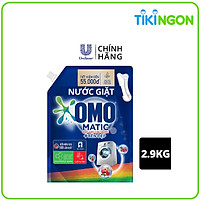 Nước giặt Túi 2.9kg OMO Matic Cho máy giặt cửa trước Cửa Trước Bền Màu Bền màu tinh chất Lựu Tre