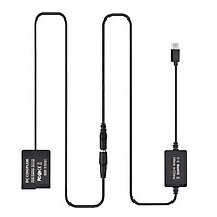 PD USB Type-C Cable to DMW-DCC8 Dummy Battery DC Coupler DMW-BLC12 for Panasonic LUMIX DMC-FZ2500 G85 GX8 G7 GH2 DC-G99