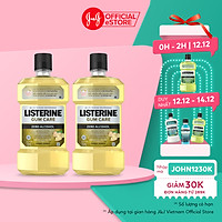 Bộ 2 Chai Nước súc miệng giúp nướu chắc khỏe Listerine Gum Care 750ml/chai 101109930