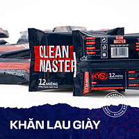 Khăn lau giày vệ sinh giày cao cấp cho giày thể thao, sneaker, da - Clean Master