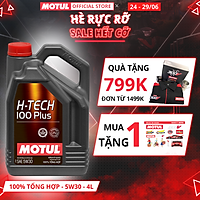 Dầu nhớt xe ô tô MOTUL H-TECH 100 PLUS 5W30 4L