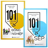 Combo 101 Mẹo Đối Phó Với Đồng Nghiệp + 101 Mẹo Đối Phó Với Sếp (Bộ 2 Cuốn)