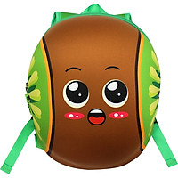 Ba Lô Mẫu Giáo Tropical Fruit-Kiwi B-12-091 - Màu Nâu