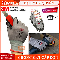 Găng tay lao động chống cắt 3M Cấp độ 1 - Găng tay bảo hộ chống đâm xuyên tiêu chuẩn EN388:4131 - Sản phẩm chính hãng