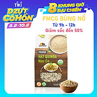 Hộp Mix 3 loại Hạt Quinoa (Diêm mạch) Smile Nuts 500g - Gồm Quinoa Trắng, Quinoa Đen và Quinoa Đỏ - Mixed Quinoa Seed Smile Nuts 500g