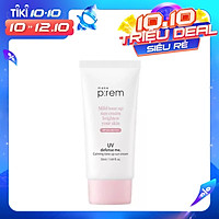 Kem Chống Nắng Vật Lý Make P:Rem UV Defense Me Calming Tone Up Make Prem Sun Cream 50ml