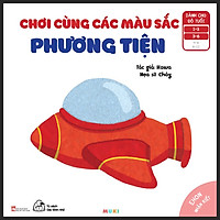Sách Ehon Chơi Cùng Các Màu Sắc (1-6 Tuổi) - Phương Tiện
