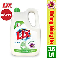 Nước lau sàn Lix hương nắng hạ 3.6 lít - Đậm đặc gấp 2 lần