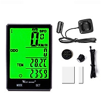 WEST BIKING 2.8inch Large Screen Bicycle Odometer Rainproof Bike Speedometer Cycling Stopwatch