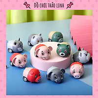 Xe Ô Tô Mini Hình Thú Chạy Cót Đáng Yêu Xe Mini Hình Thú Ngộ Nghĩnh Cho Bé Sóc_toystore