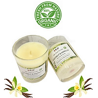 2 Ly Nến Thơm Tinh Dầu Dừa - Vanilla