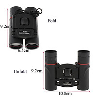 8x21 Compact Folding Binoculars Telescope for Adults Kids Bird Watching 131m/10000m for Outdoor Birding, Travelling, Sightseeing, Hunting
