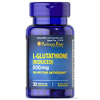 Viên Uống Puritan's Pride  L- Glutathione (Reduced) 500mg 30 viên Hỗ Trợ làm trắng Da, Giảm Nám, chậm quá trình lão hóa, Thải Độc gan, tăng cường hệ miễn dịch, nâng cao khả năng thụ thai, bảo vệ tế bào tổn thương.
