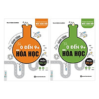 Combo Hành trình từ 0 đến 9+ môn Hóa – Phần Hữu Cơ & Vô Cơ (Tặng kèm bút thú siêu dễ thươ