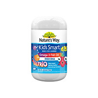 NATURE’S WAY Kids Smart Burstlets Omega-3 Fish Oil Trio 180 Capsule Australia