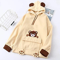 ÁO KHOÁC HOODIE CHUI CỔ NỮ CÓ NÓN FORM RỘNG CHÂT NỈ CỰC ĐẸP MẪU MỚI SIÊU HOT THỜI TRANG CAO CẤP SU006