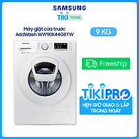 Máy giặt Samsung Addwash Inverter 9 Kg WW90K44G0YW/SV - Chỉ giao HCM