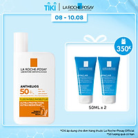 Kem chống nắng dạng sữa lỏng nhẹ không nhờn rít La Roche-Posay Anthelios Shaka Fluid SPF 50+ 50ml