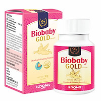Men vi sinh hỗ trợ tiêu hóa Biobaby Gold - Hộp 30 viên