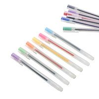 12pcs Multi Color Gel Ink Pens 0.5mm Pen Lead Gel Pens Color Pens for Children Students Adults Writing Drawing Office