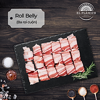 Ba rọi Iberico cuộn (khay 300g)