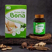 Thực phẩm bảo vệ sức khỏe hỗ trợ giảm cân Bona (60 viên/hộp) - Hỗ trợ giảm cân, giảm thèm ăn