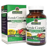 Nature's Answer Female Complex | Dietary Supplement | Supports Female Health | Vegan & Kosher Certified | Vegetarian Capsules 90ct.